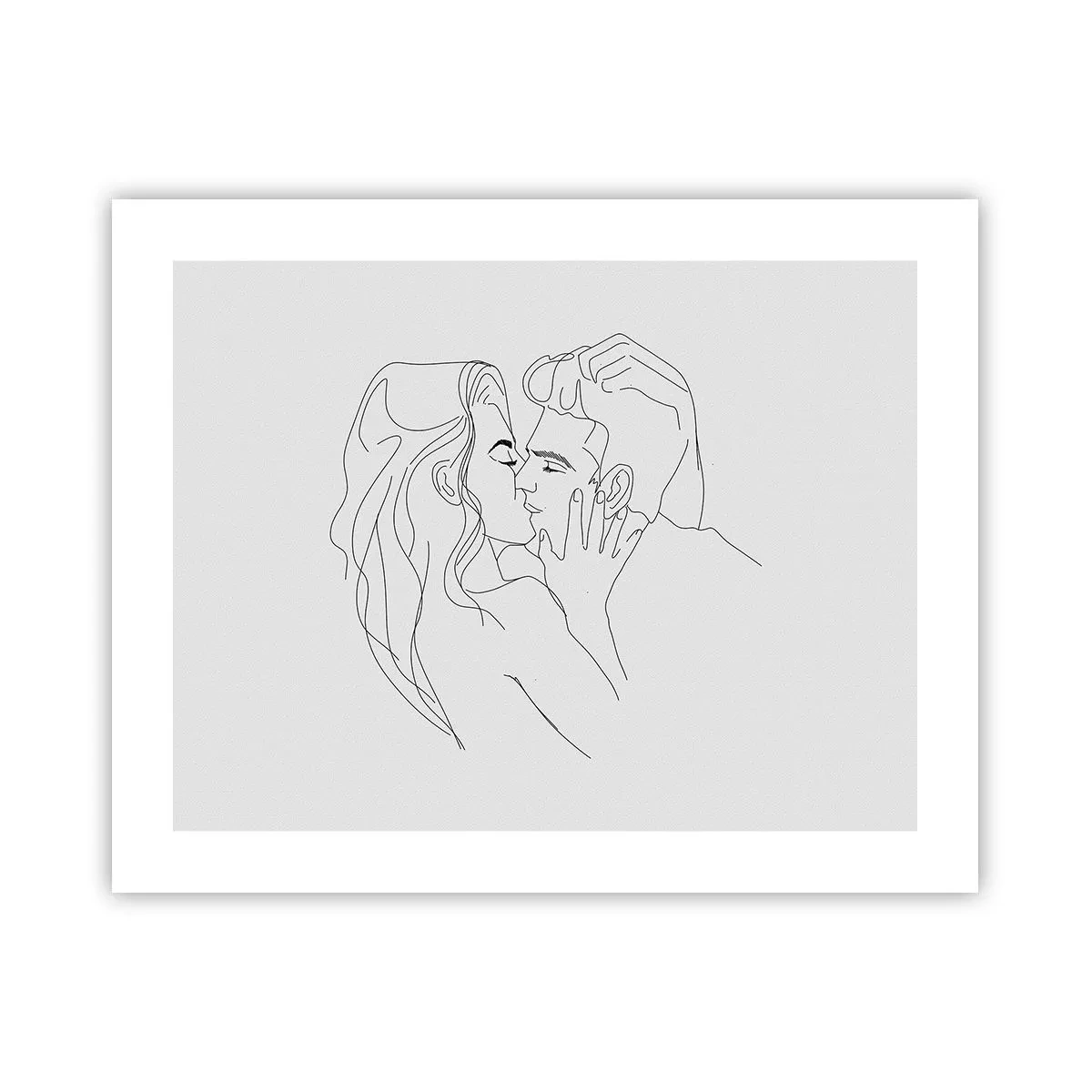 Poster - La stessa linea - 50x40 cm