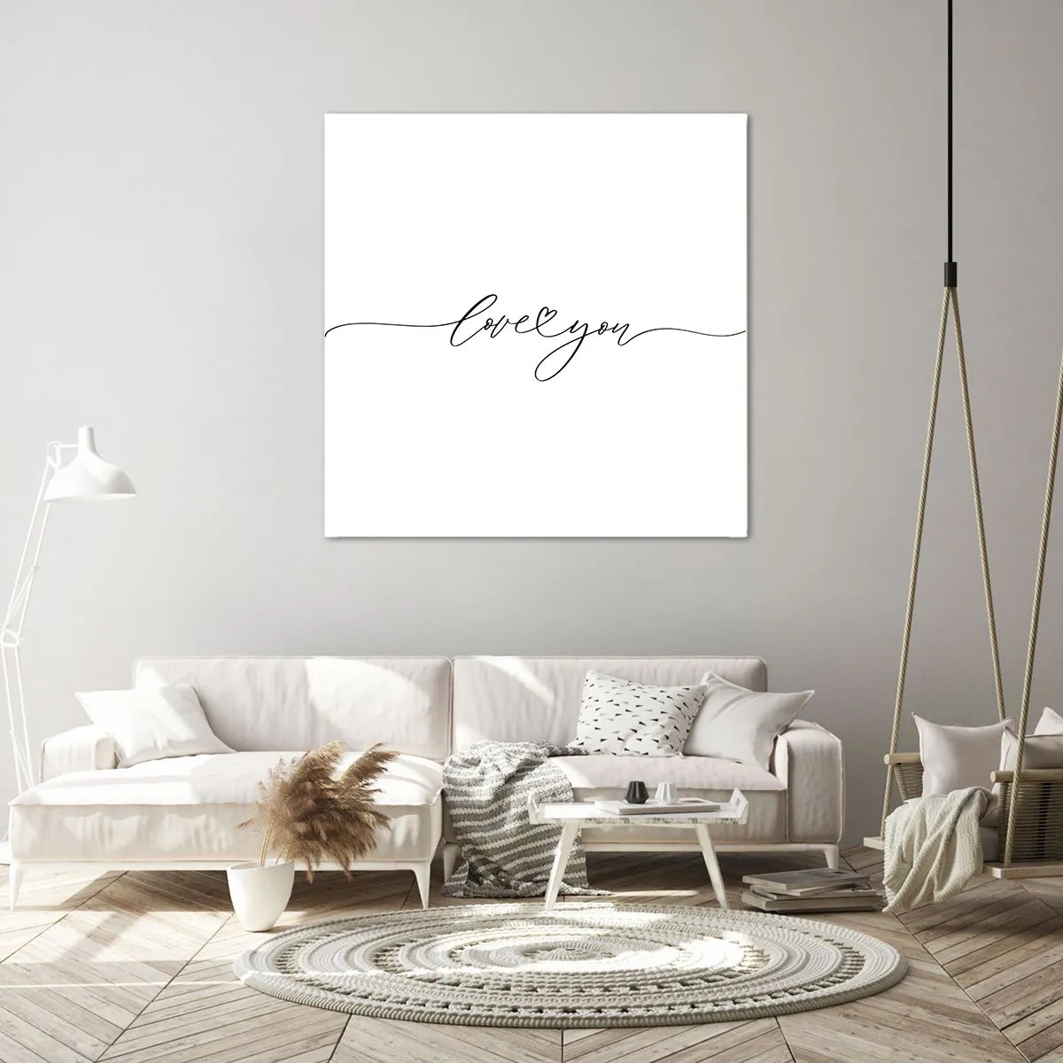 Quadro su tela - Stampe su Tela - Bianco e nero - 30x30 cm