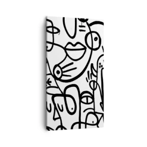 Quadro su tela - Stampe su Tela - Volti e miraggi - 45x80 cm