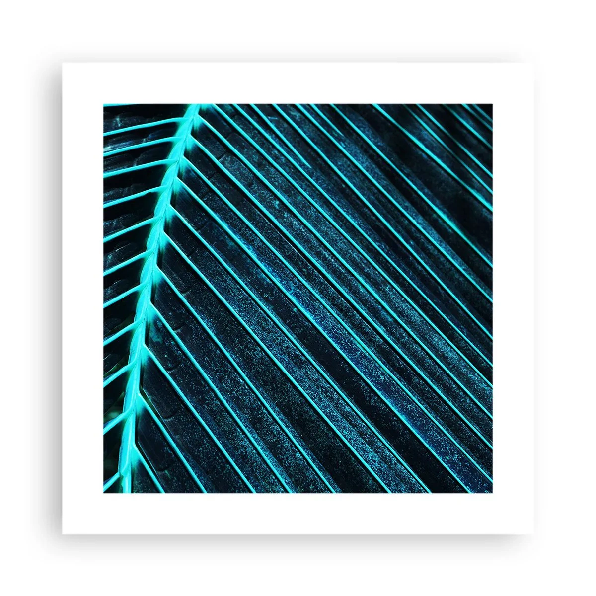 Poster - La struttura del verde - 40x40 cm