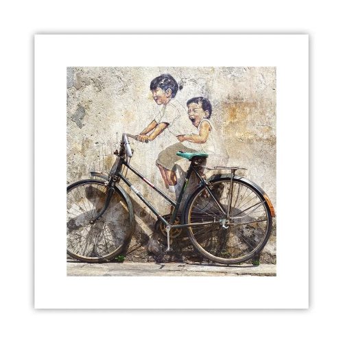 Poster - Vero o falso? - 30x30 cm