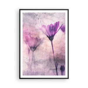 Poster in cornice nera - Il sogno dei fiori - 70x100 cm