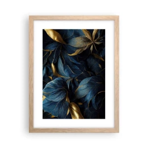 Poster in cornice rovere chiaro - Foderati d'oro - 30x40 cm