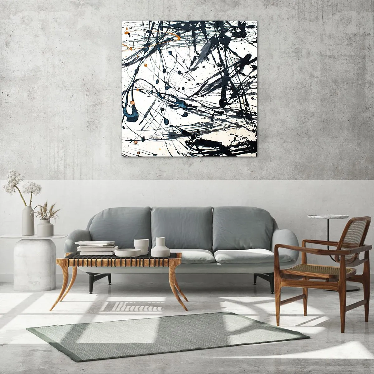 Quadro su vetro - Ha senso o non ha senso? - 70x70 cm