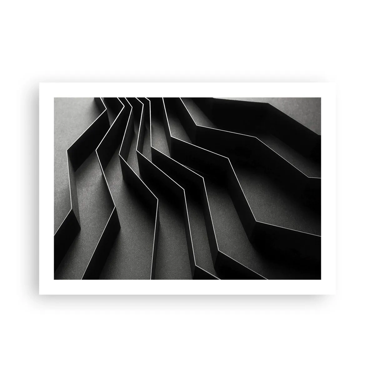 Poster - Ordine tridimensionale - 70x50 cm