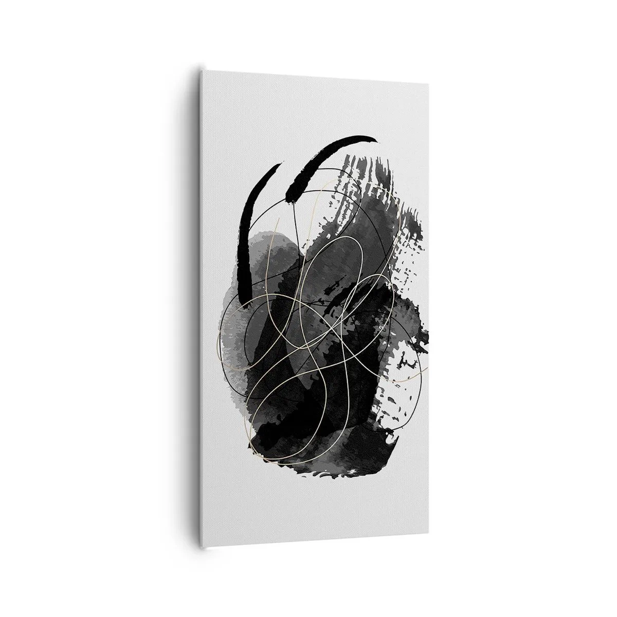 Quadro su tela - Stampe su Tela - Nato dal nero - 65x120 cm