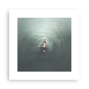 Poster - Nel lago al chiaro di luna - 30x30 cm