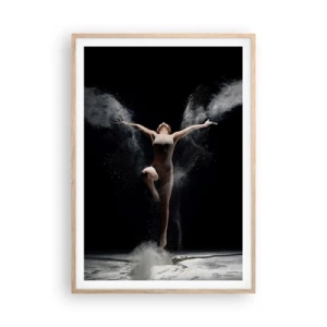 Poster in cornice rovere chiaro - Gli elfi esistono - 70x100 cm