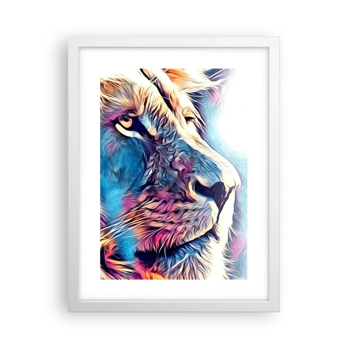 Poster in cornice bianca - La saggezza della natura - 30x40 cm