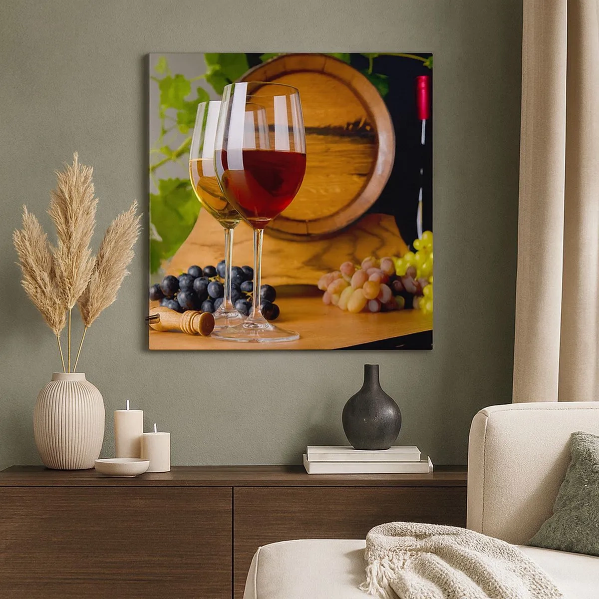 Quadro su tela - Stampe su Tela - Come presso gli antichi conoscitori - 30x30 cm