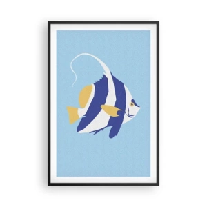 Poster in cornice nera - Miss Mari Tropicali - 61x91 cm