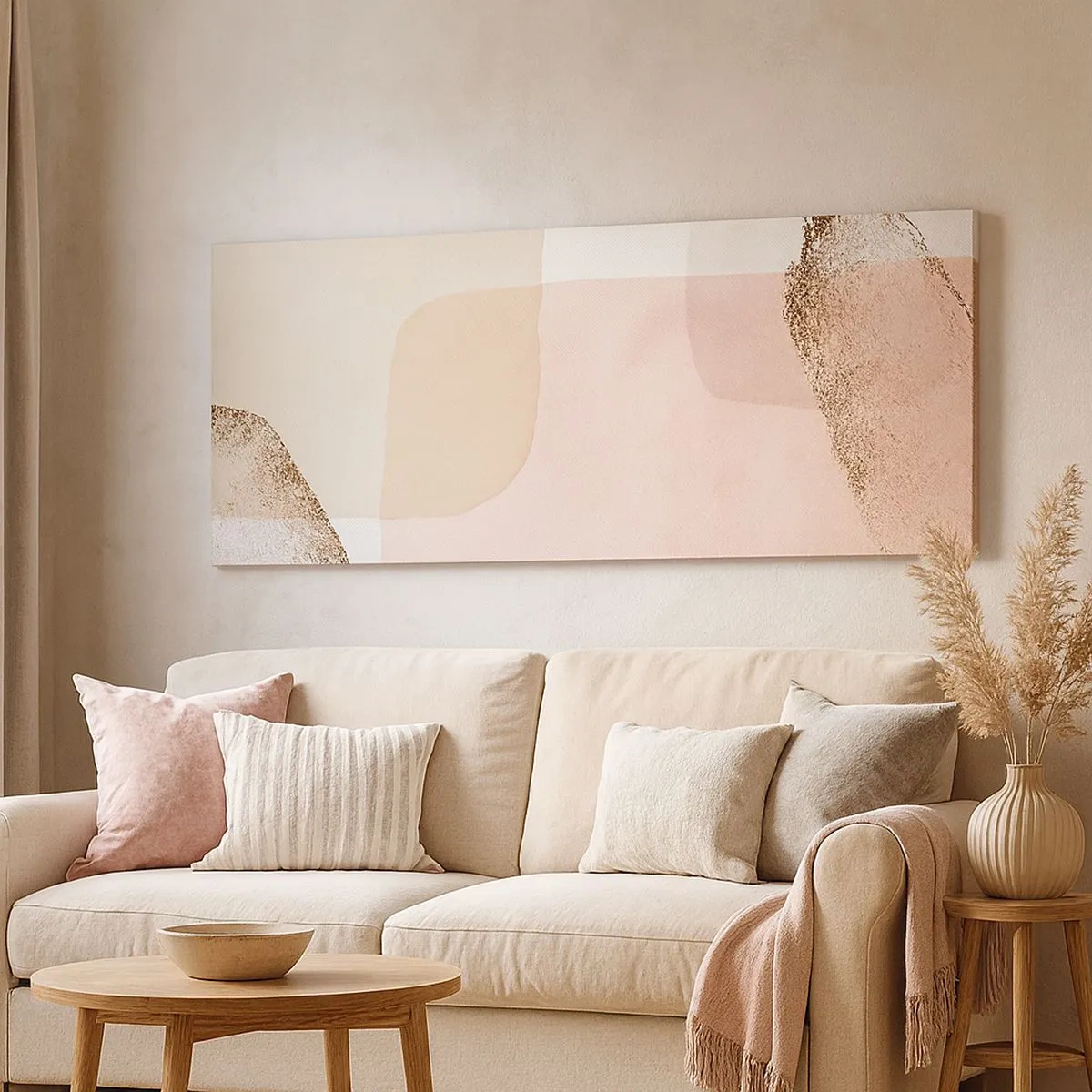 Quadro su tela - Stampe su Tela - Incontro attraverso il colore - 100x40 cm