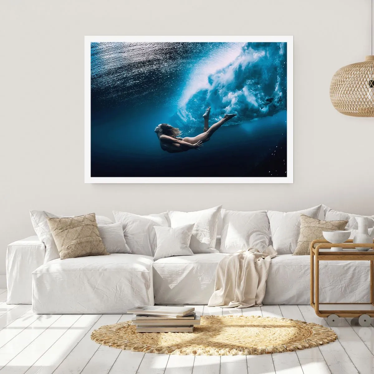 Poster - Moderna sirena - 70x50 cm
