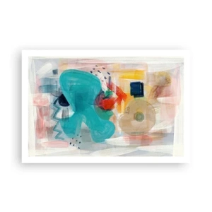 Poster - Il gioco dei colori - 91x61 cm