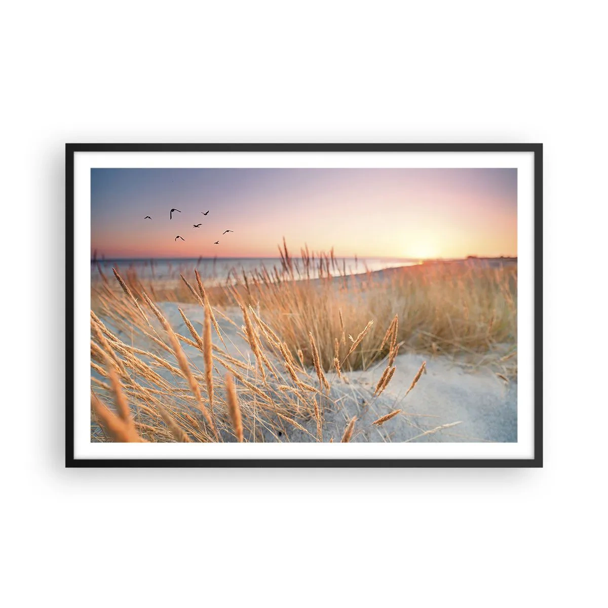 Poster in cornice nera - Ninna nanna baltica - 91x61 cm