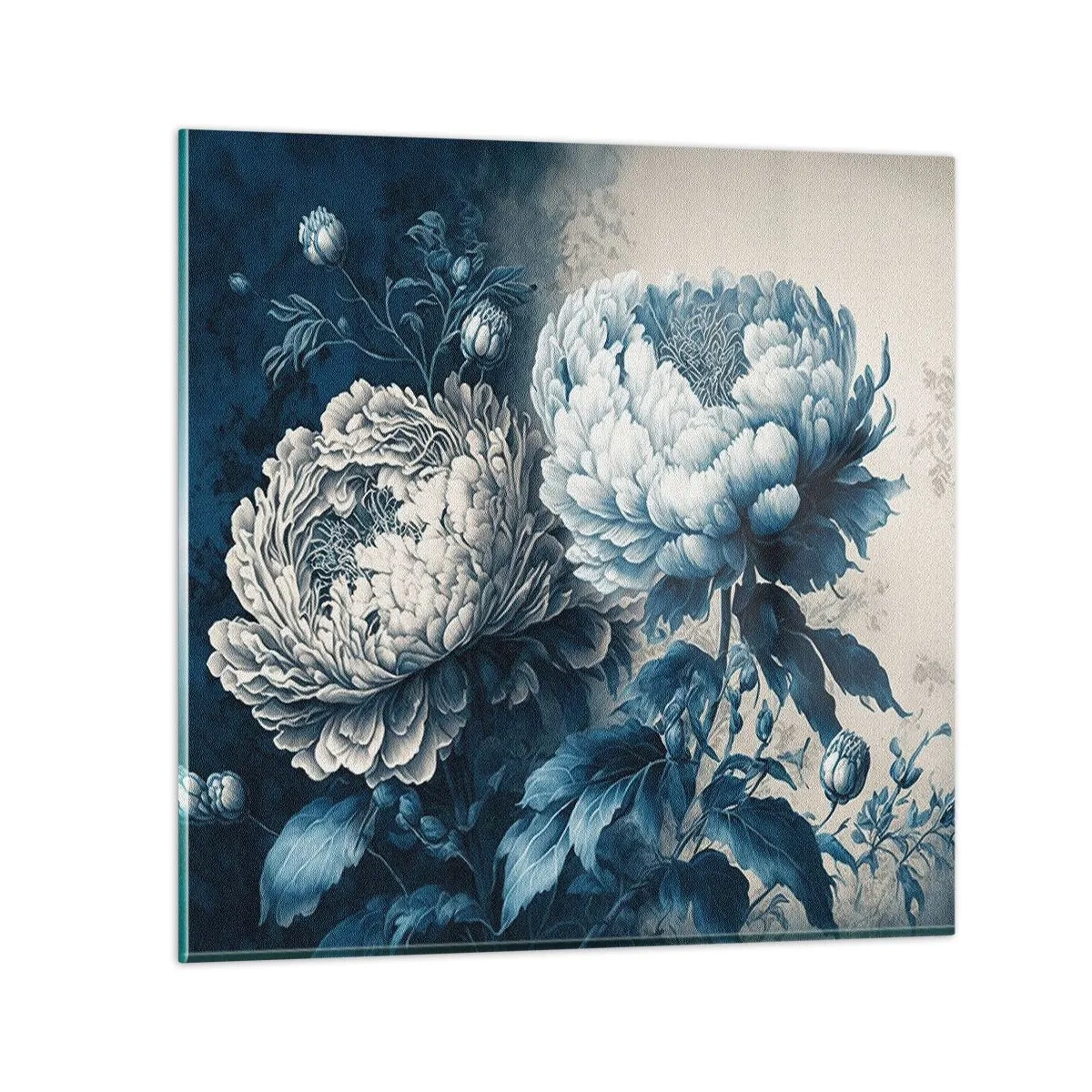 Quadro su vetro - Coppia perfetta - 50x50 cm