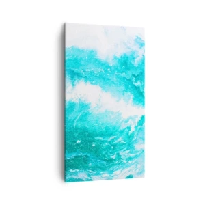 Quadro su tela - Stampe su Tela - Nel vortice degli elementi - 45x80 cm