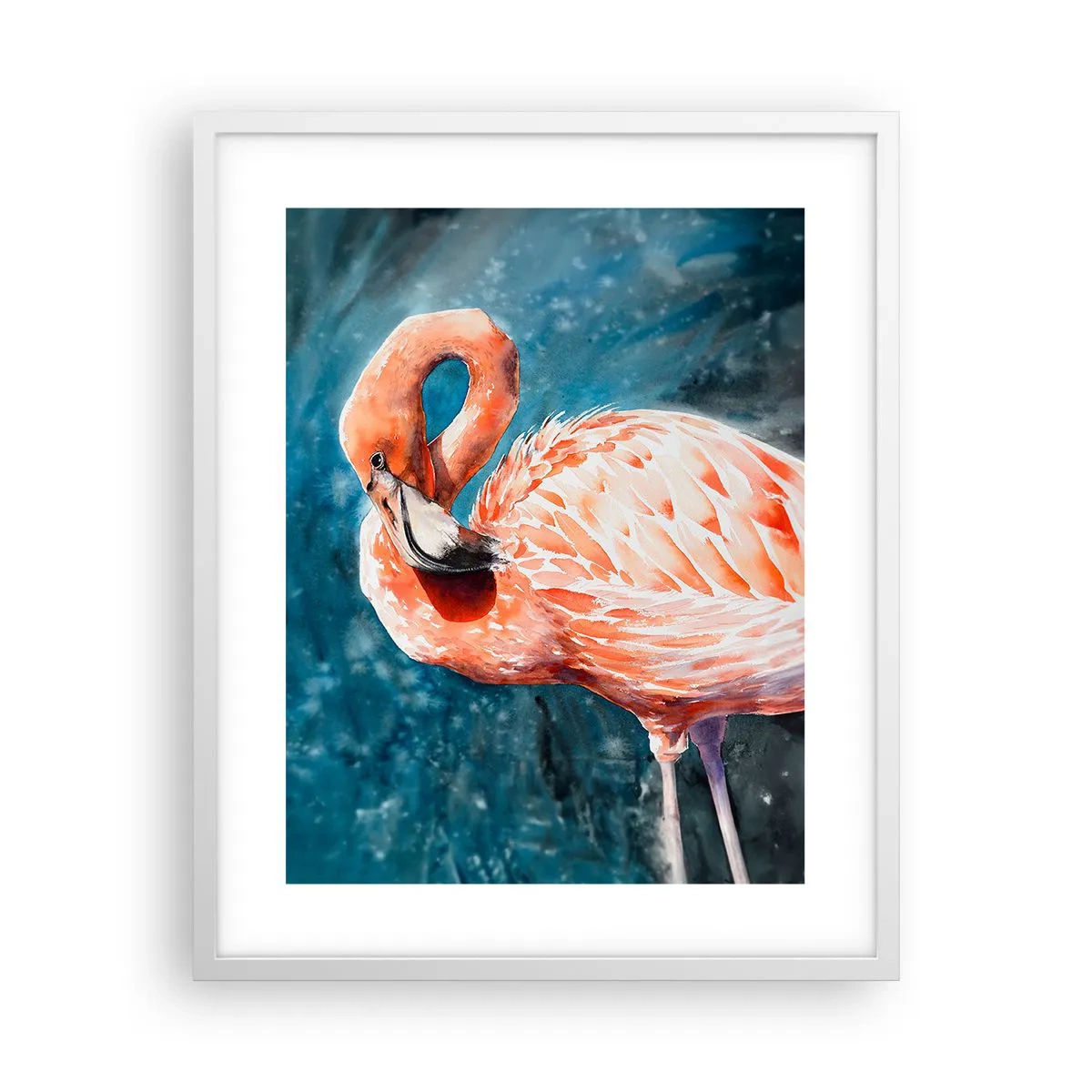 Poster in cornice bianca - Naturalmente decorativo - 40x50 cm