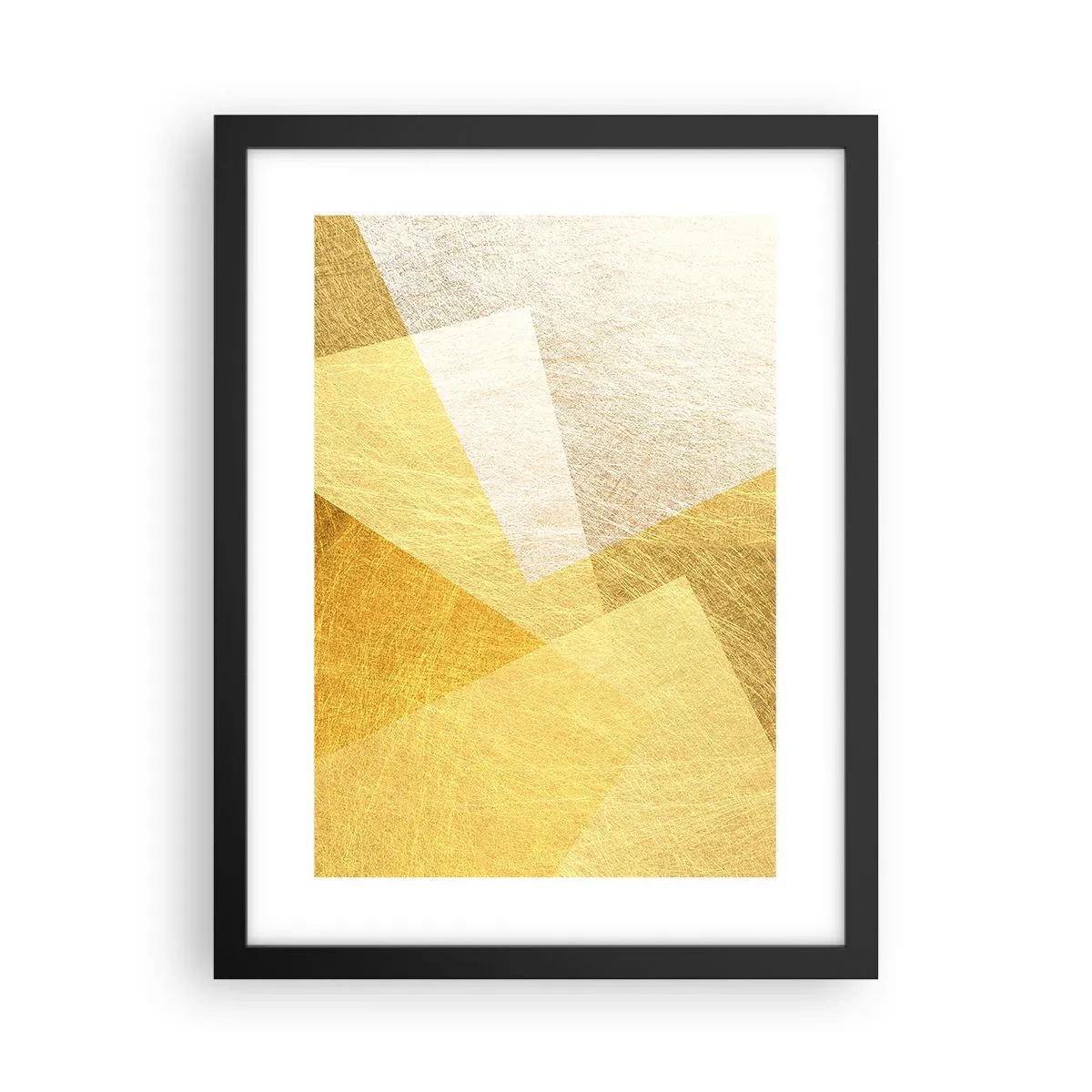 Poster in cornice nera - La pace della geometria - 30x40 cm
