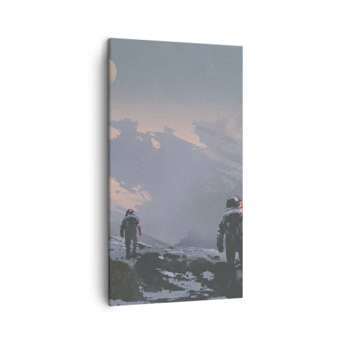 Quadro su tela - Stampe su Tela - Sotto una stella sconosciuta - 45x80 cm