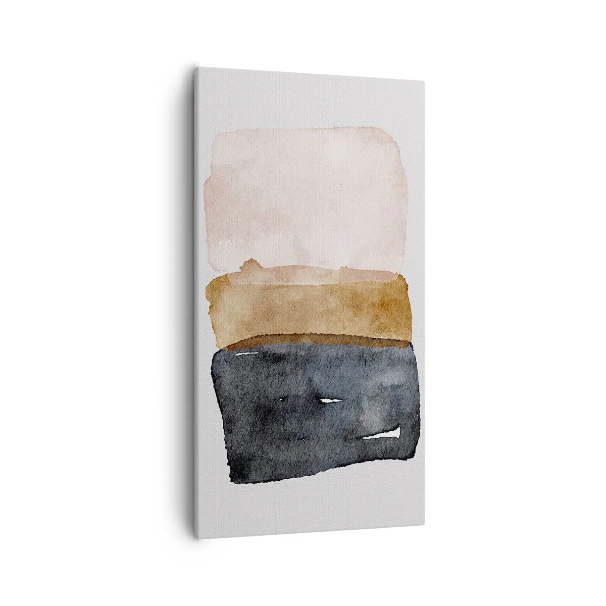 Quadro su tela - Stampe su Tela - Composizione di colori della terra - 55x100 cm