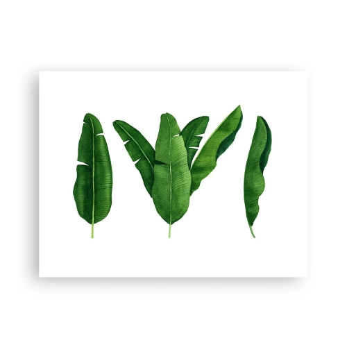 Poster - Simmetria verde - 40x30 cm