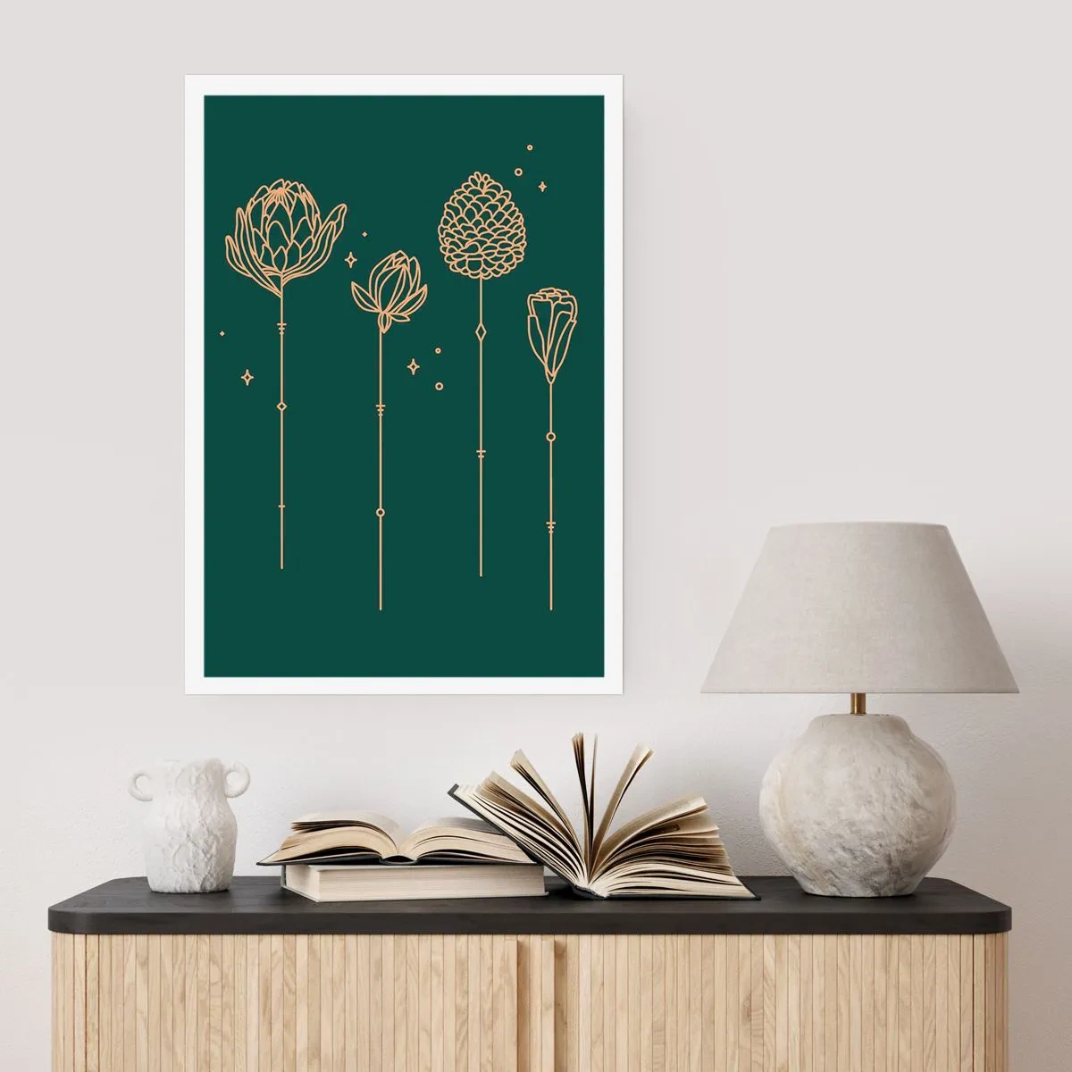 Poster - La famiglia delle erbe - 30x40 cm