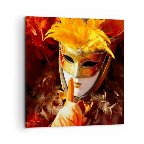 Quadro su tela - Stampe su Tela - Il mistero è parte del gioco - 50x50 cm