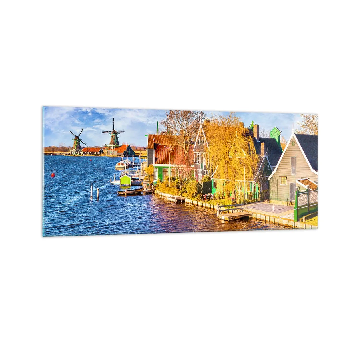 Quadro su vetro - Da secoli immutabile - 100x40 cm