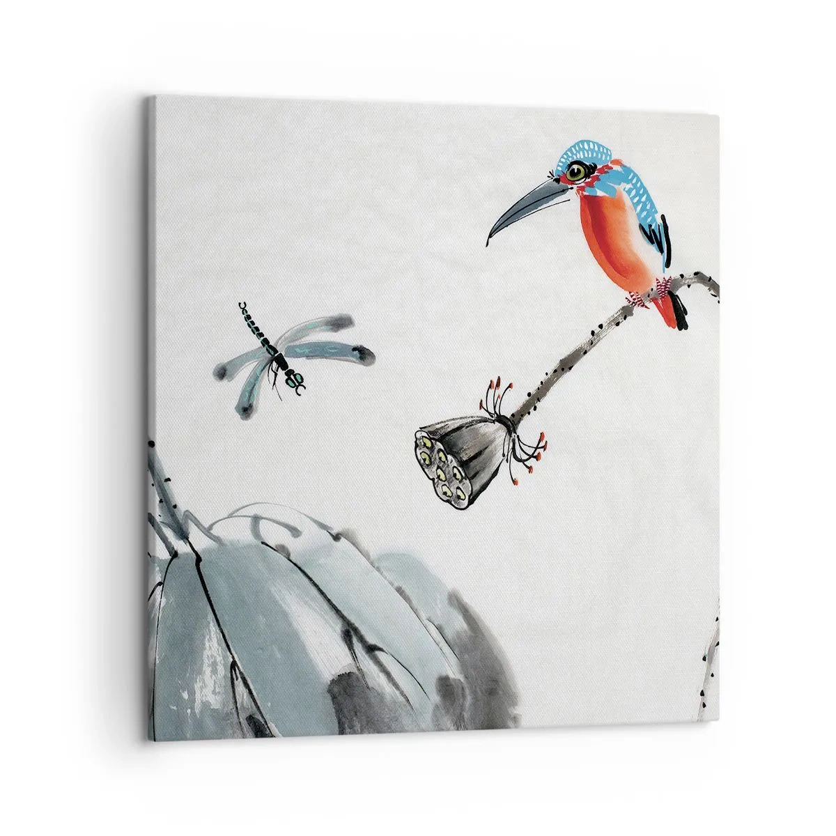 Quadro su tela - Stampe su Tela - La vita del prato - 50x50 cm