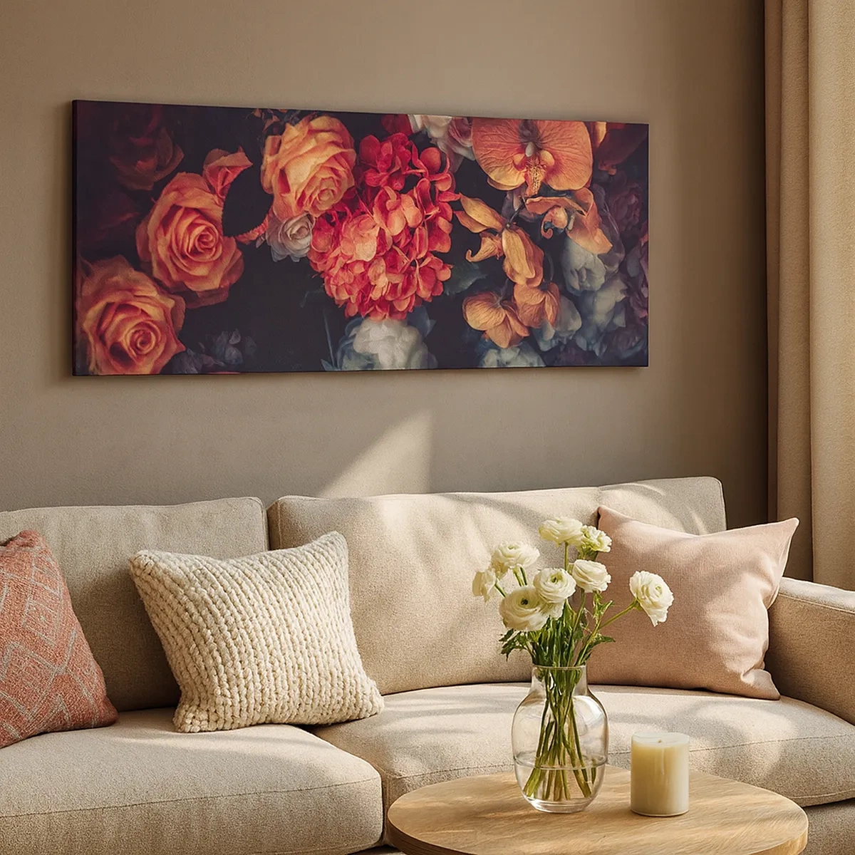 Quadro su tela - Stampe su Tela - Come i maestri olandesi - 30x30 cm