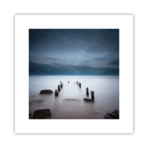 Poster - Lago pensieroso - 30x30 cm