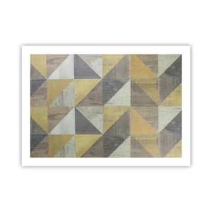 Poster - Secondo i triangoli - 70x50 cm