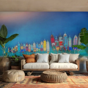 Fotomurale su misura Premium Sand - A volo d'uccello - Paesaggio, Spiaggia, Mare