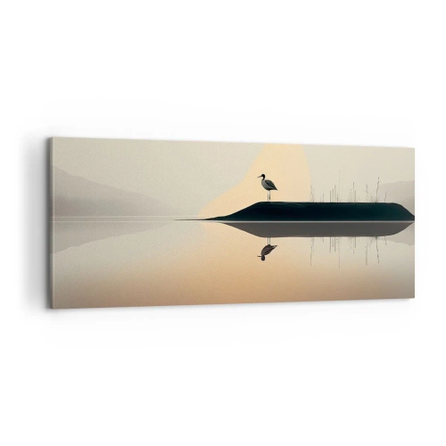 Quadro su tela - Stampe su Tela - Il signore del lago - 100x40 cm