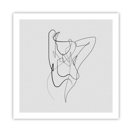 Poster - Davvero, come sei... - 60x60 cm