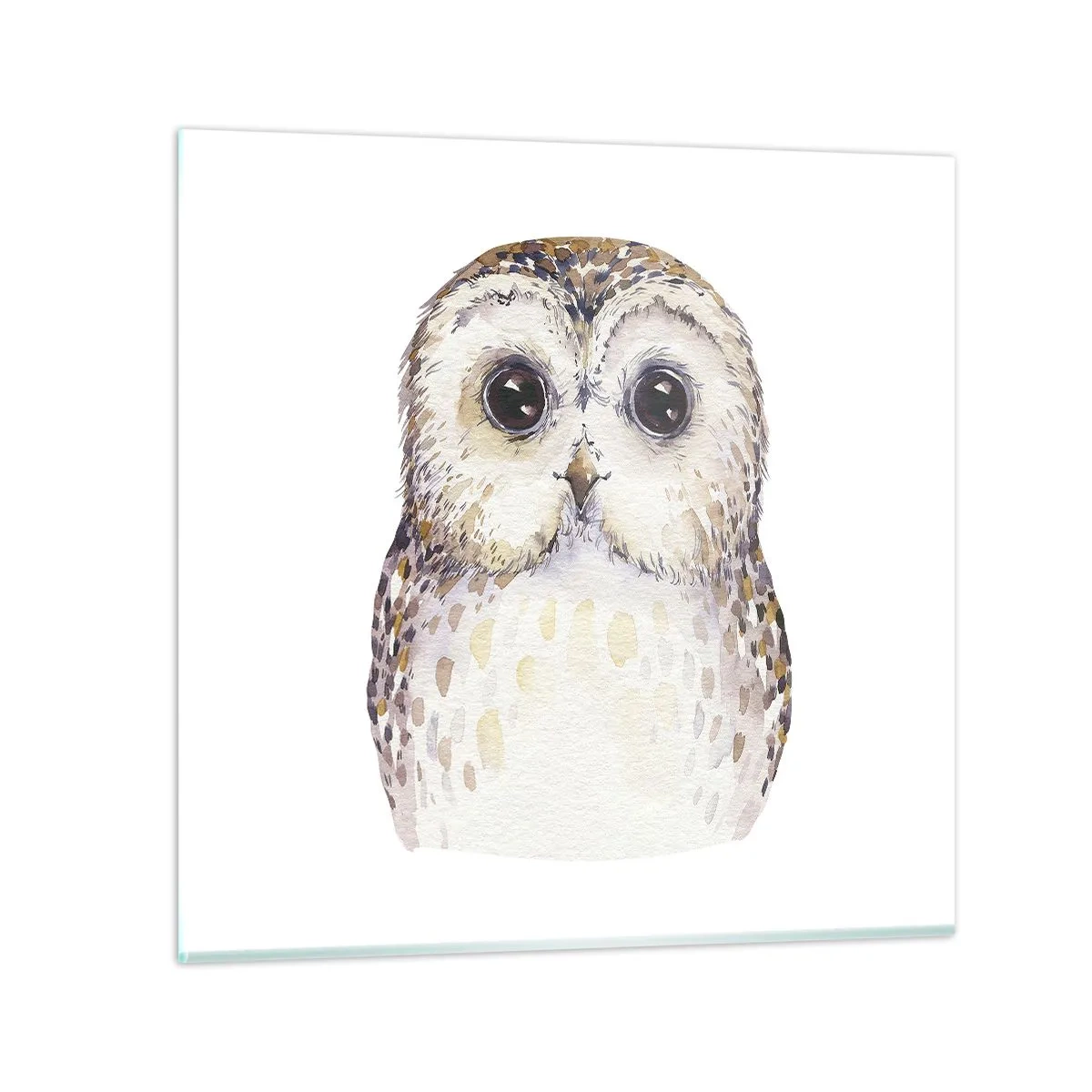 Quadro su vetro - Guardami negli occhi - 30x30 cm