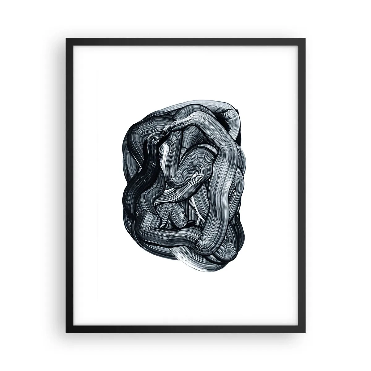 Poster in cornice nera - Non è così semplice - 40x50 cm