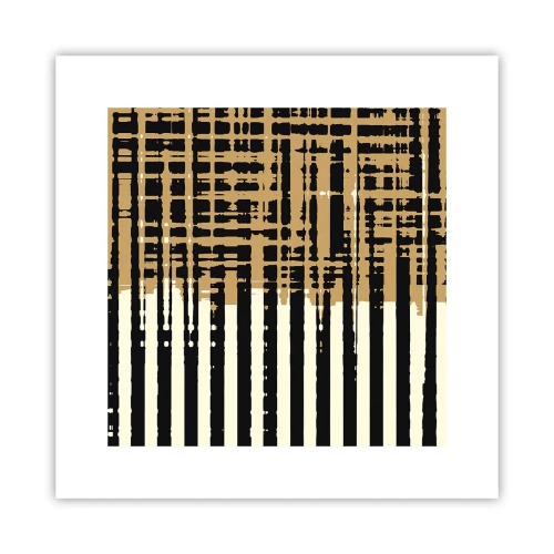 Poster - Astrazione architettonica - 30x30 cm