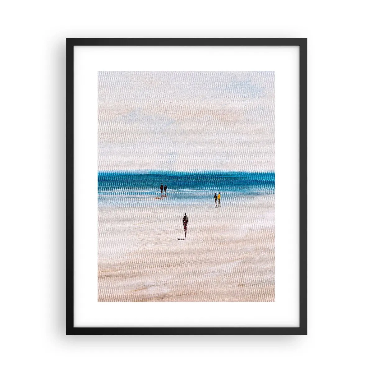 Poster in cornice nera - Un bisogno naturale - 40x50 cm