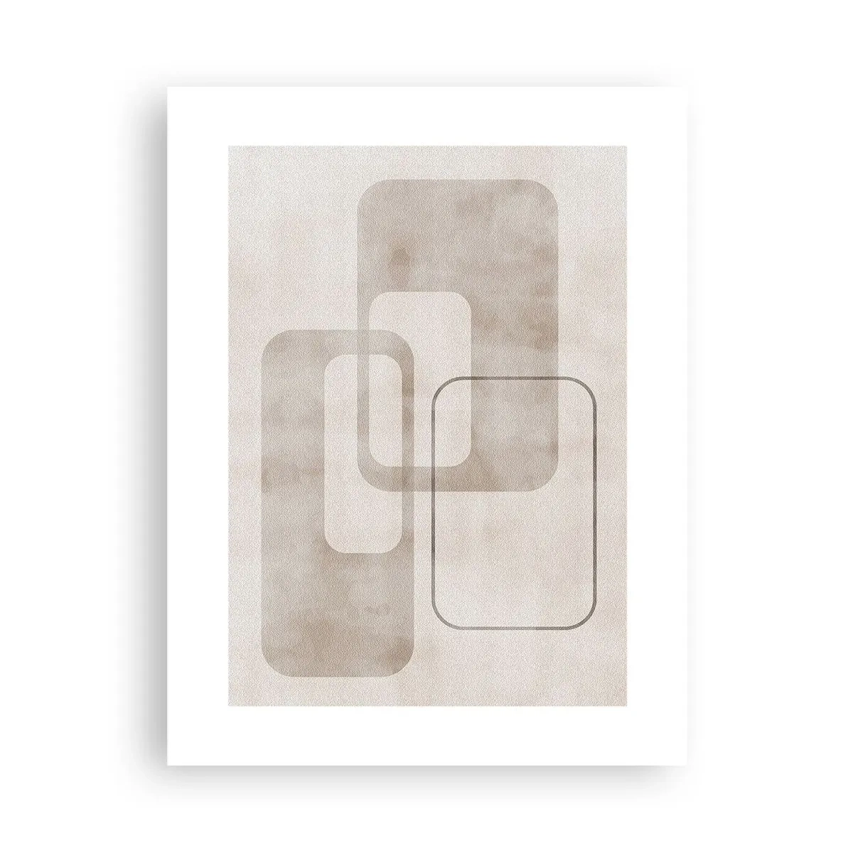 Poster - Giunti geometrici - 30x40 cm