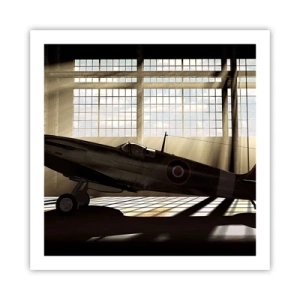 Poster - Il riposo del guerriero - 60x60 cm