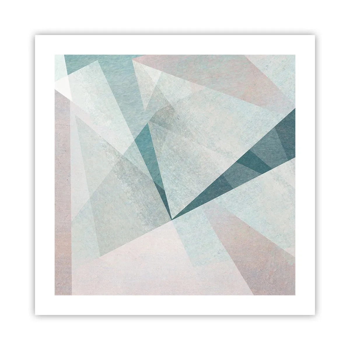 Poster - Con calma ma dinamicamente - 50x50 cm