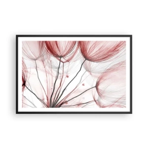 Poster in cornice nera - Prima del decollo - 91x61 cm