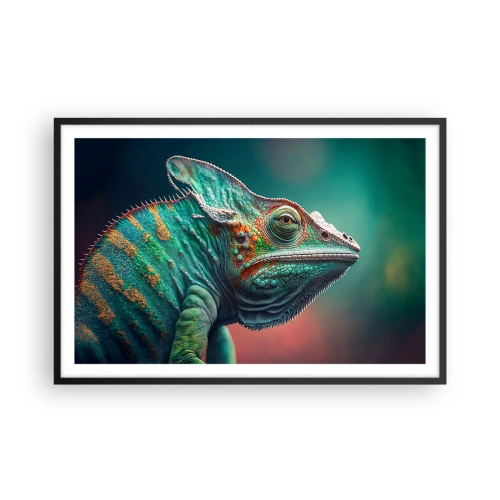 Poster in cornice nera - Mi vedi? Non va bene... - 91x61 cm