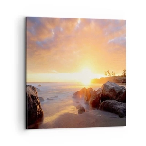 Quadro su tela - Stampe su Tela - La luminosa brezza della sera - 60x60 cm