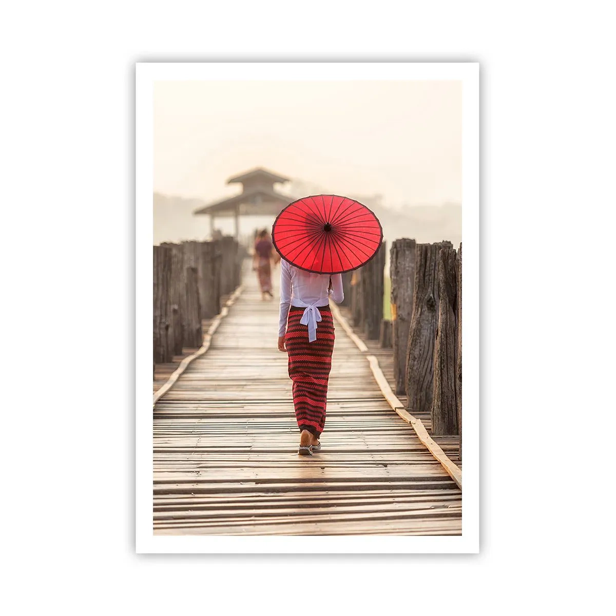 Poster - Sul vecchio ponte - 70x100 cm