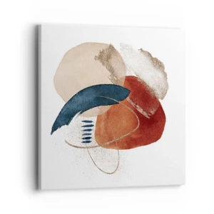 Quadro su tela - Stampe su Tela - Composizione ovale - 40x40 cm