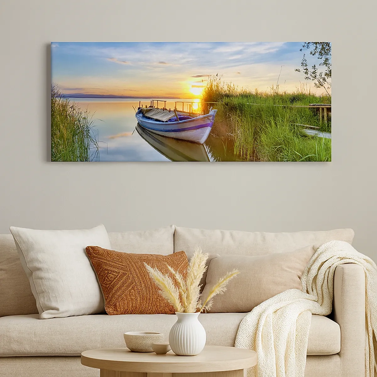 Quadro su tela - Stampe su Tela - L'insenatura dei sogni realizzati - 30x30 cm