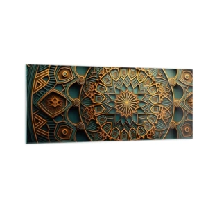 Quadro su vetro - Atmosfera araba - 100x40 cm